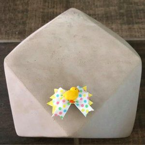 Chick Yellow Dog Bow